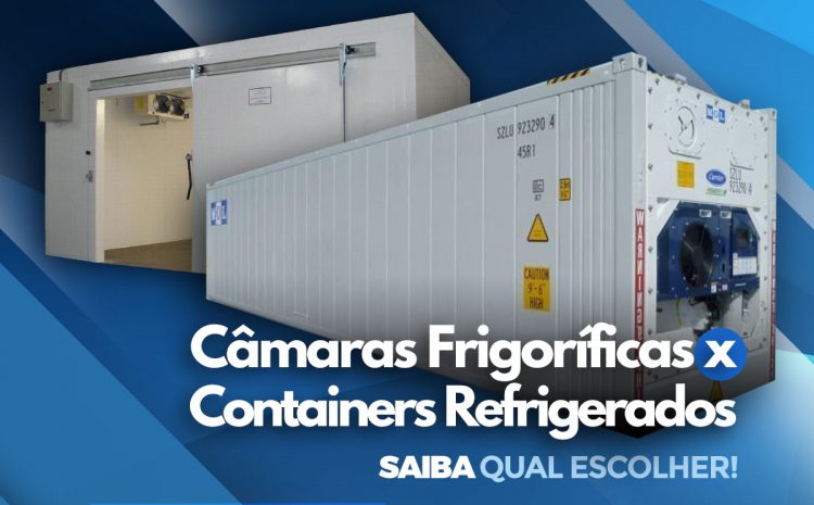  Container Refrigerado x Câmara Frigorífica