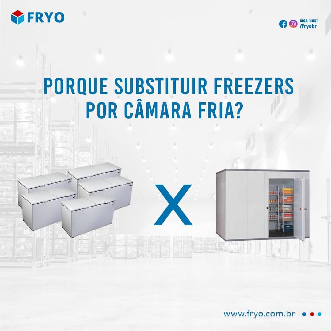 Por que você deve substituir os freezers por uma Câmara Fria!