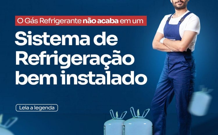  A importância do gás refrigerante em sistemas de refrigeração industrial bem instalados