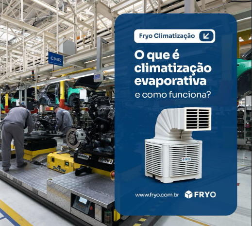  Climatização Evaporativa: Eficiência, Economia e Sustentabilidade para Ambientes Industriais